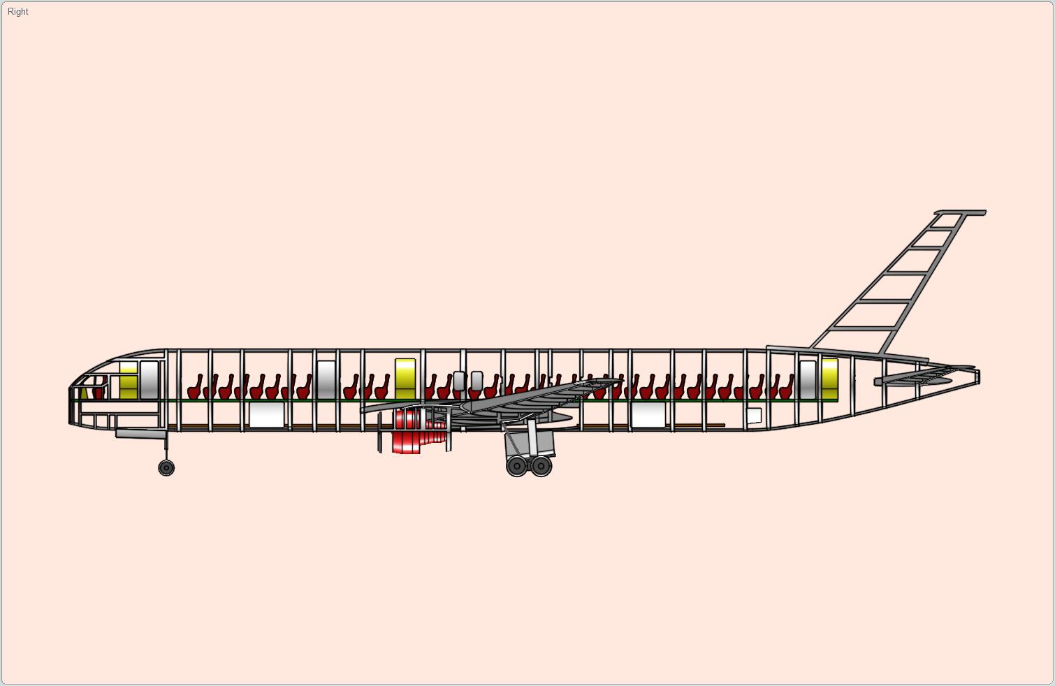 波音757-200模型飞机