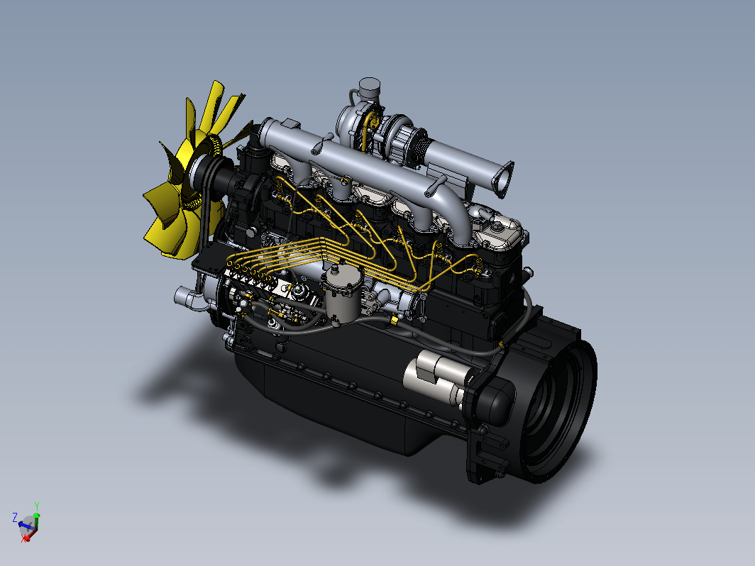 柴油机MMZ D-260柴油发动机