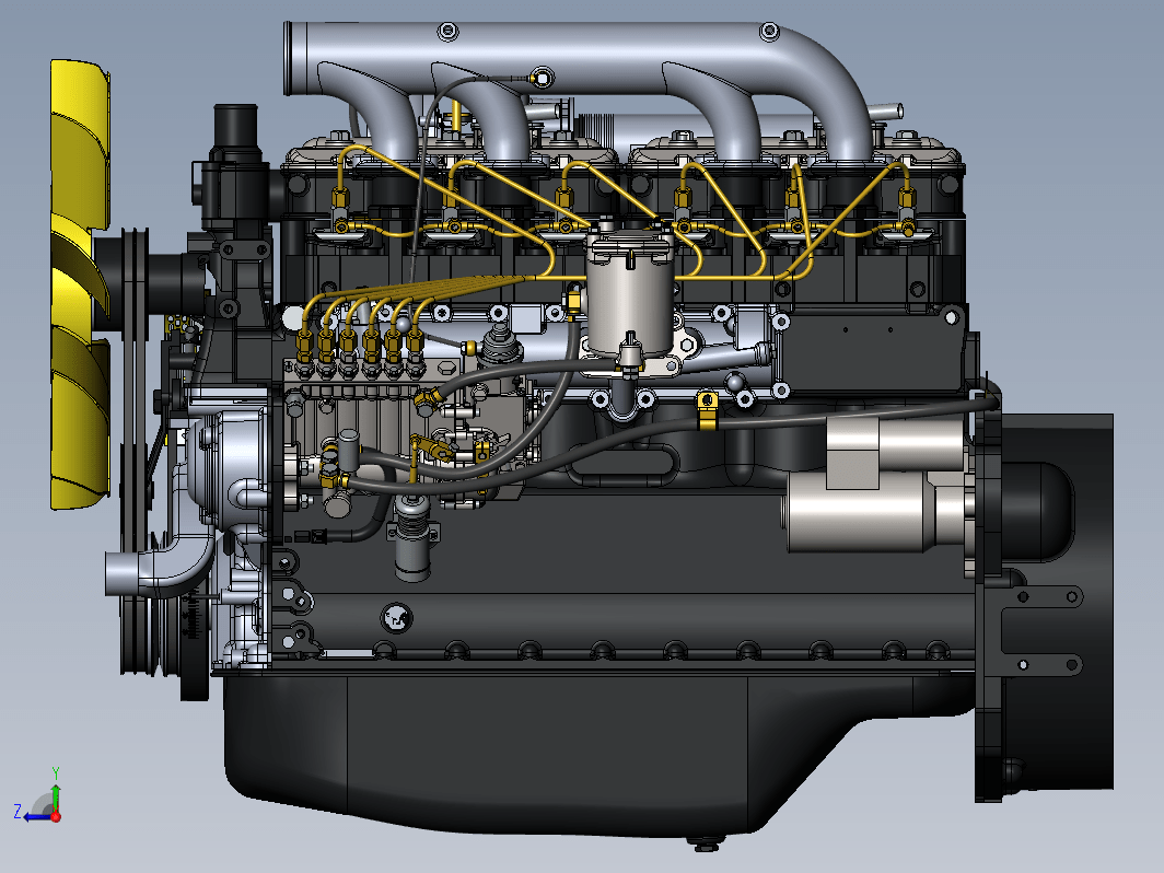 柴油机MMZ D-260柴油发动机