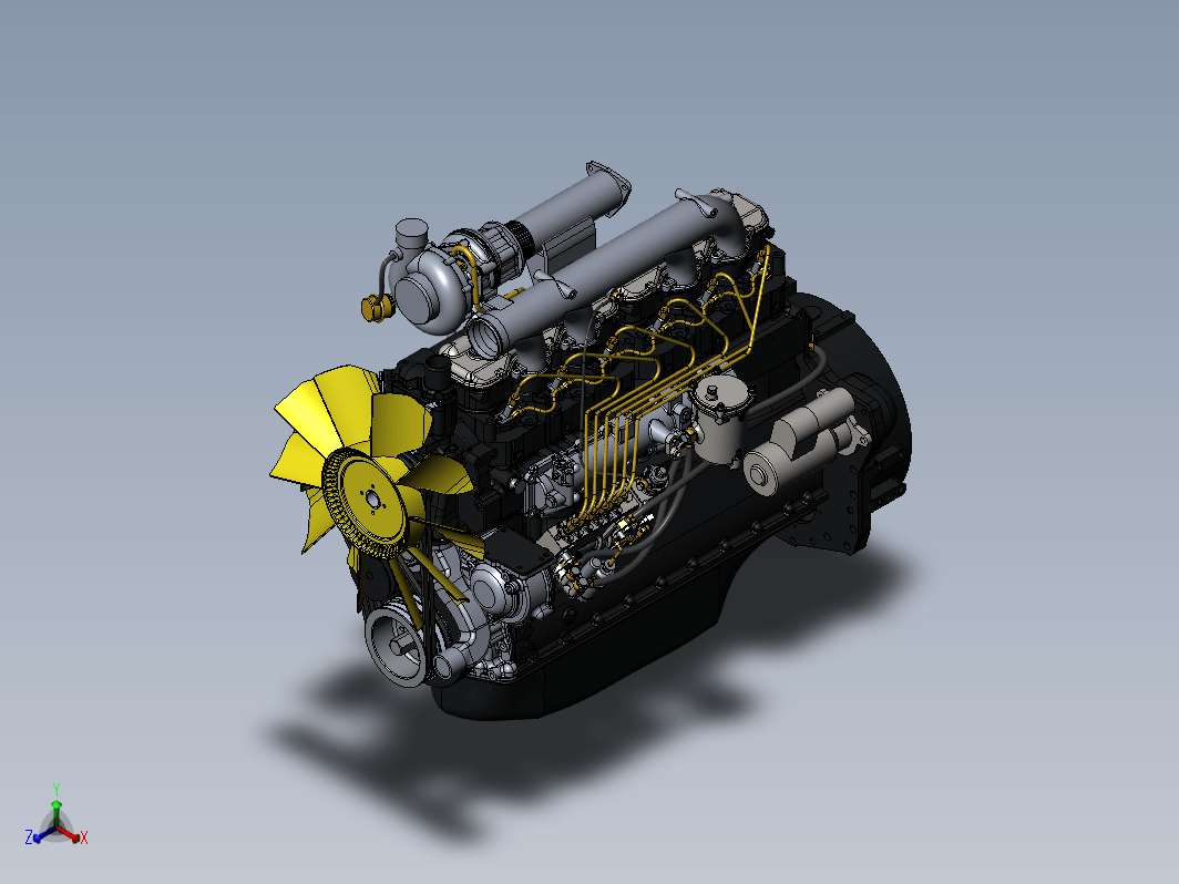 柴油机MMZ D-260柴油发动机