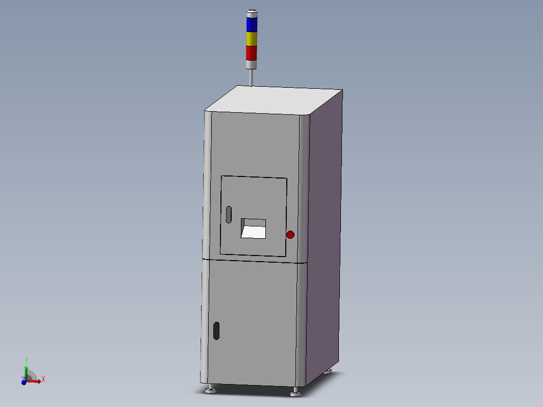 SMT产线模型-PCB缓存机