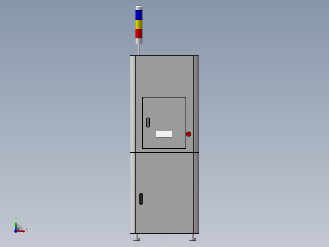 SMT产线模型-PCB缓存机