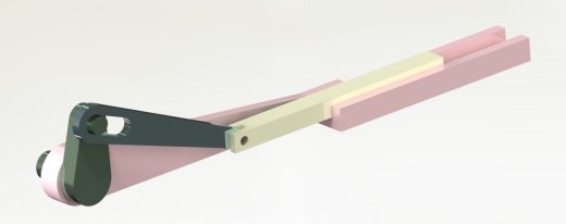滑块曲柄机构3D数模缩略图