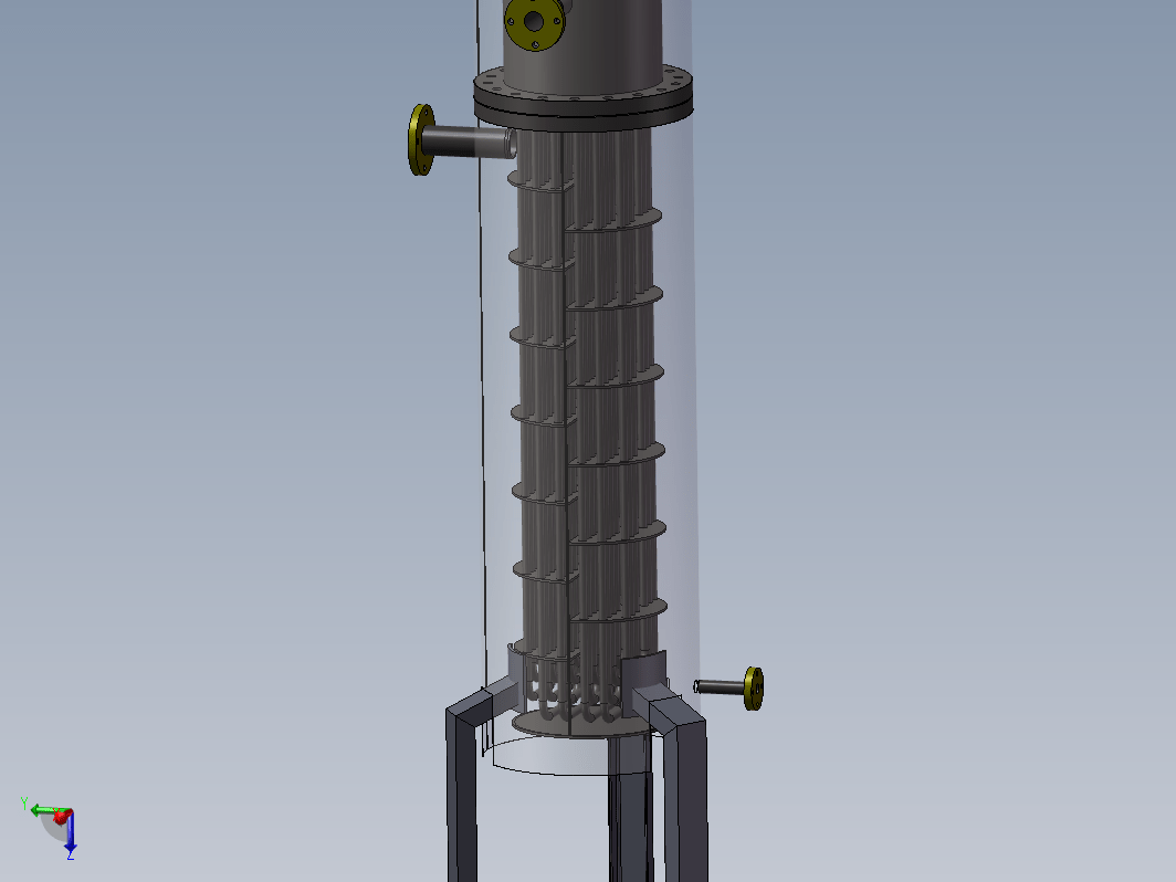 DN540立式换热器