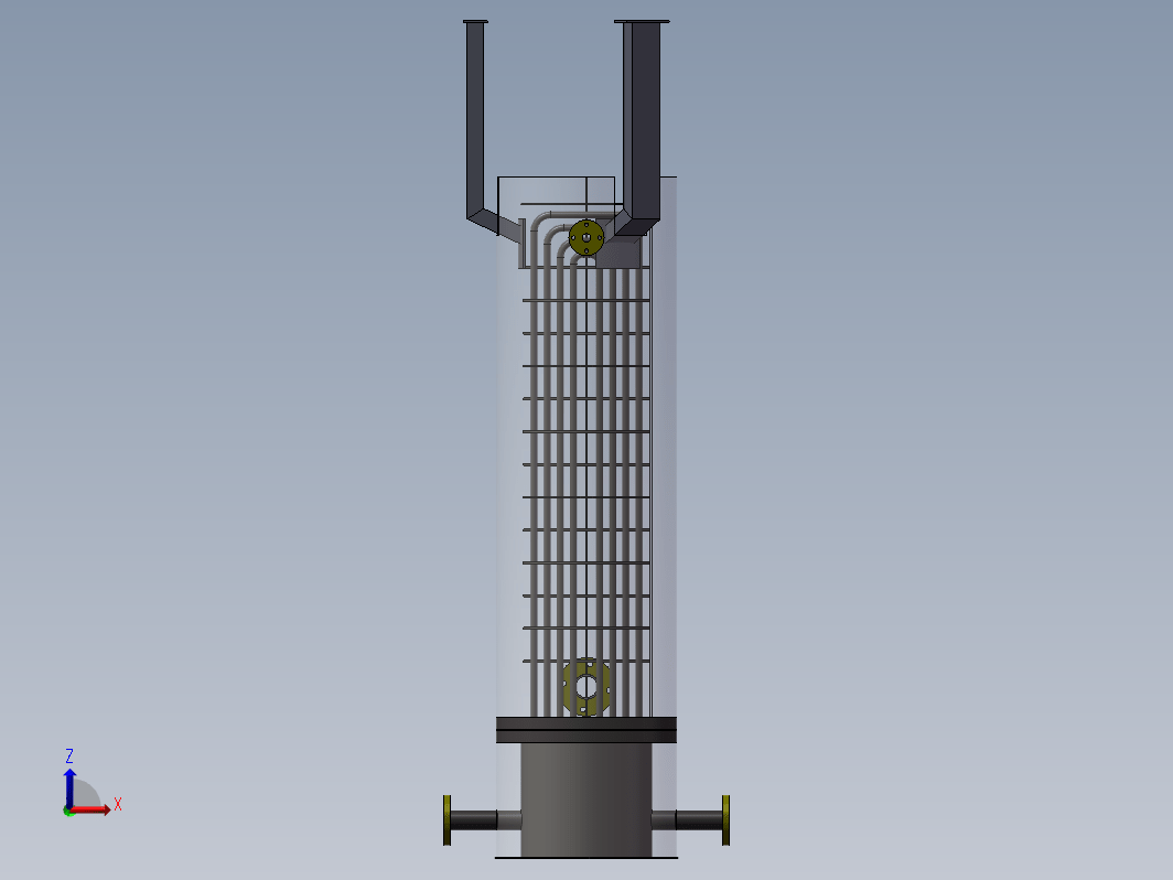 DN540立式换热器