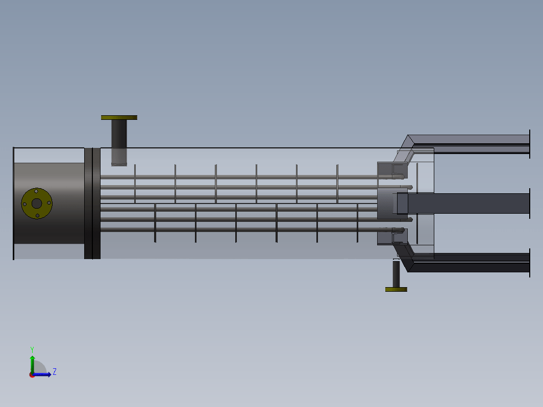 DN540立式换热器