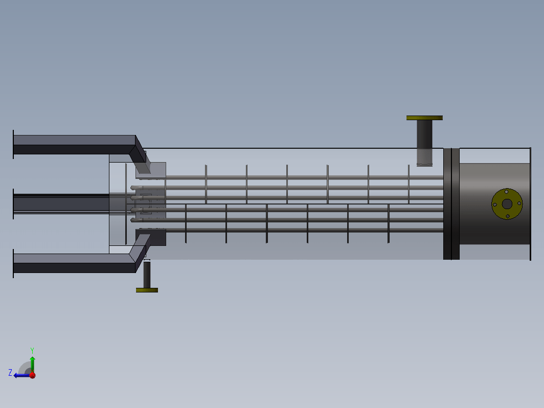 DN540立式换热器