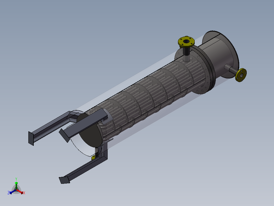 DN540立式换热器