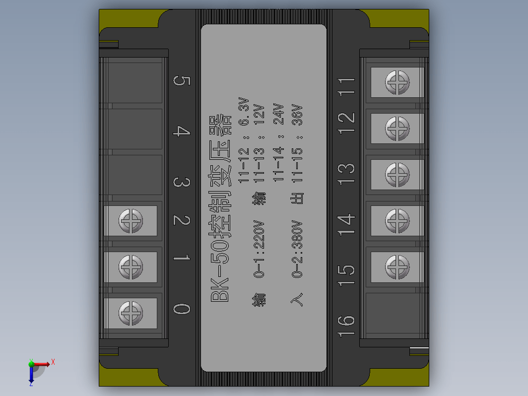 BK-50控制变压器