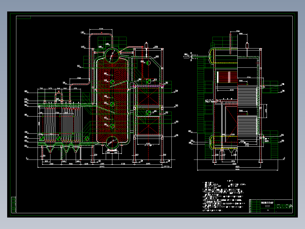 Q140500-22-2.5400型余热锅炉