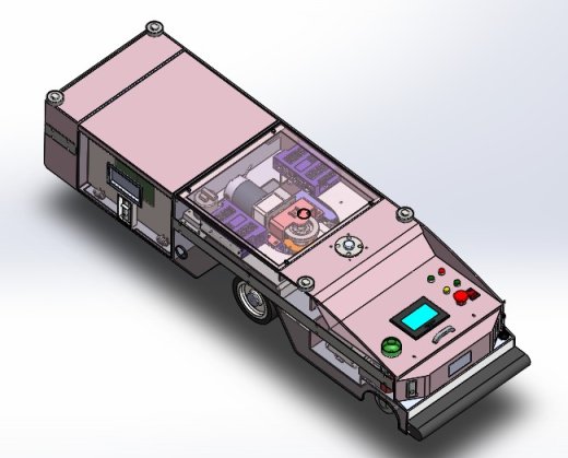 600Kg详细潜伏式牵引AGV