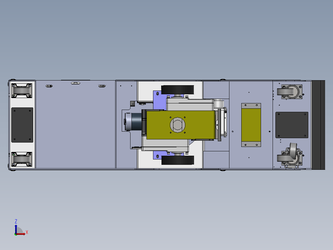 600Kg详细潜伏式牵引AGV