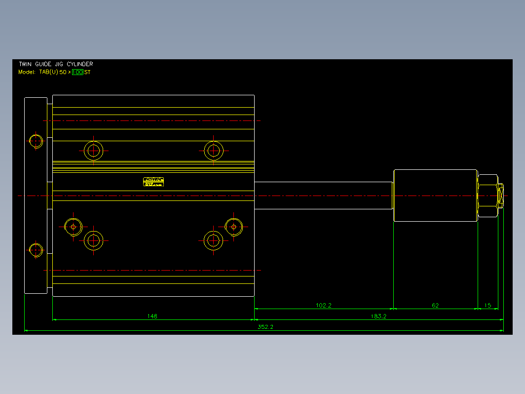 气缸 50x100