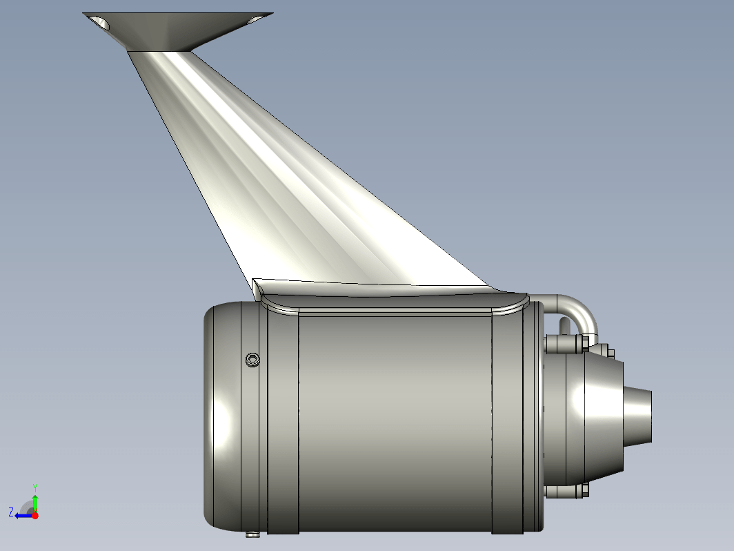 1.8 (46mm)微型航空燃气涡轮发动机