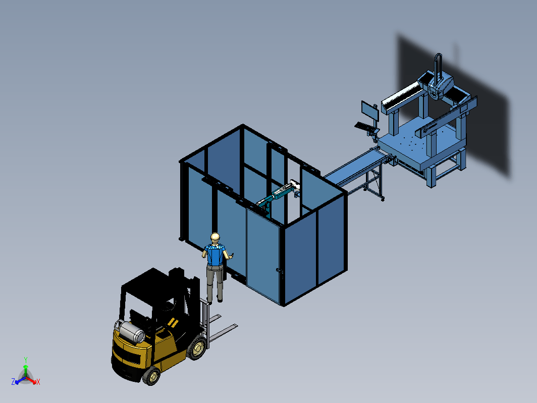 robot-packaging机器人包装输送线