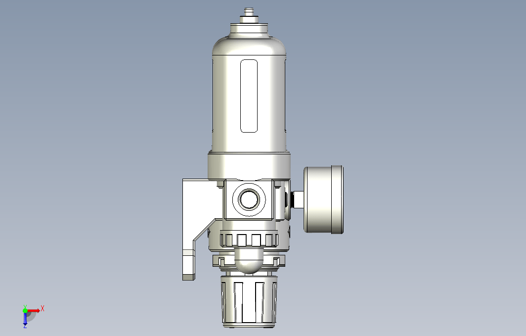 气源处理元件三点式组合3D-AFC-150-A-BG系列