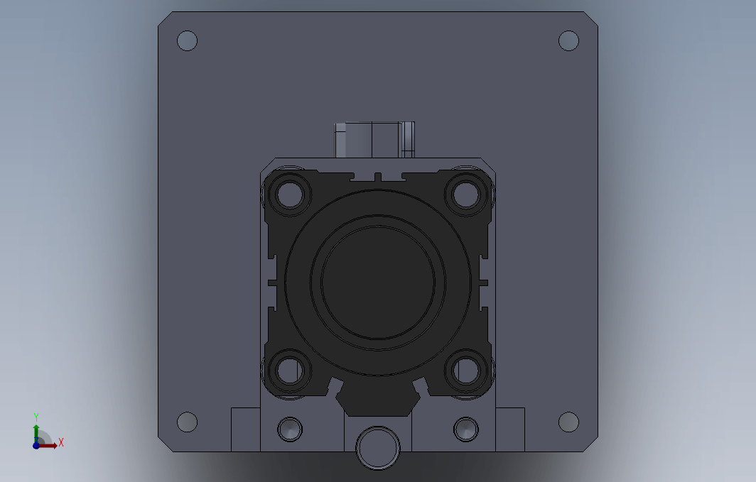 JSQ13N20_03BX喷气管总成封15压盖工装1