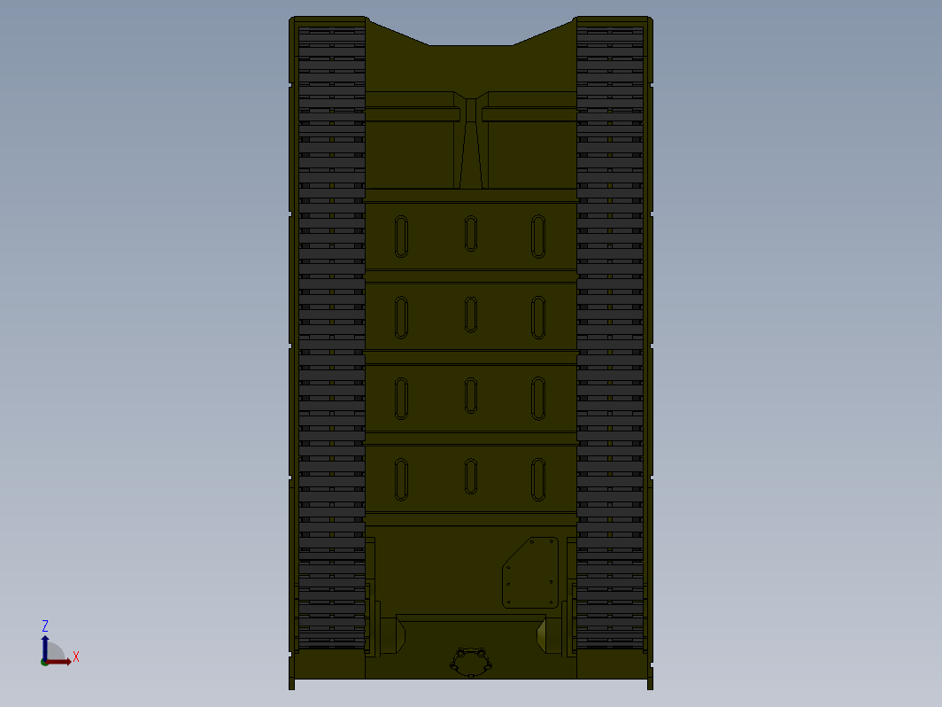 TOS-2A阿玛塔火箭炮模型