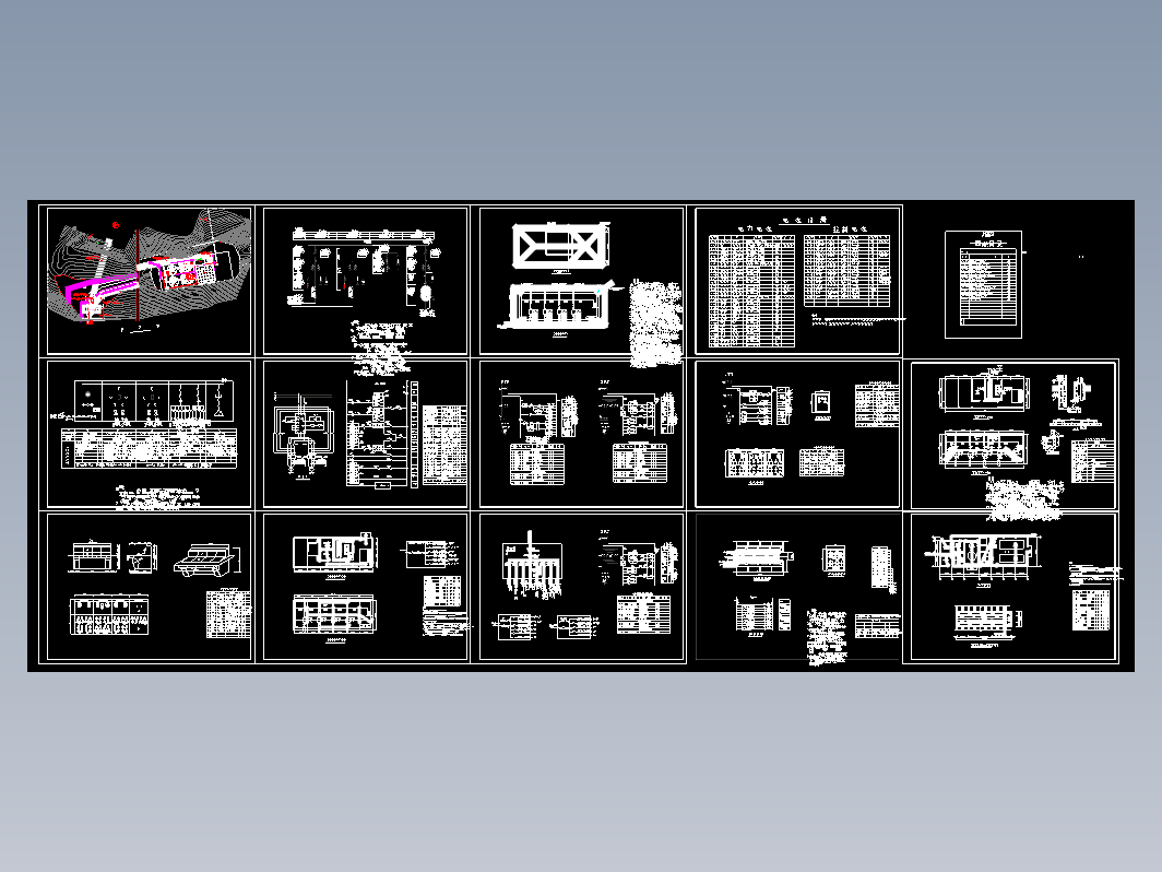 供水泵站电气图（套图）