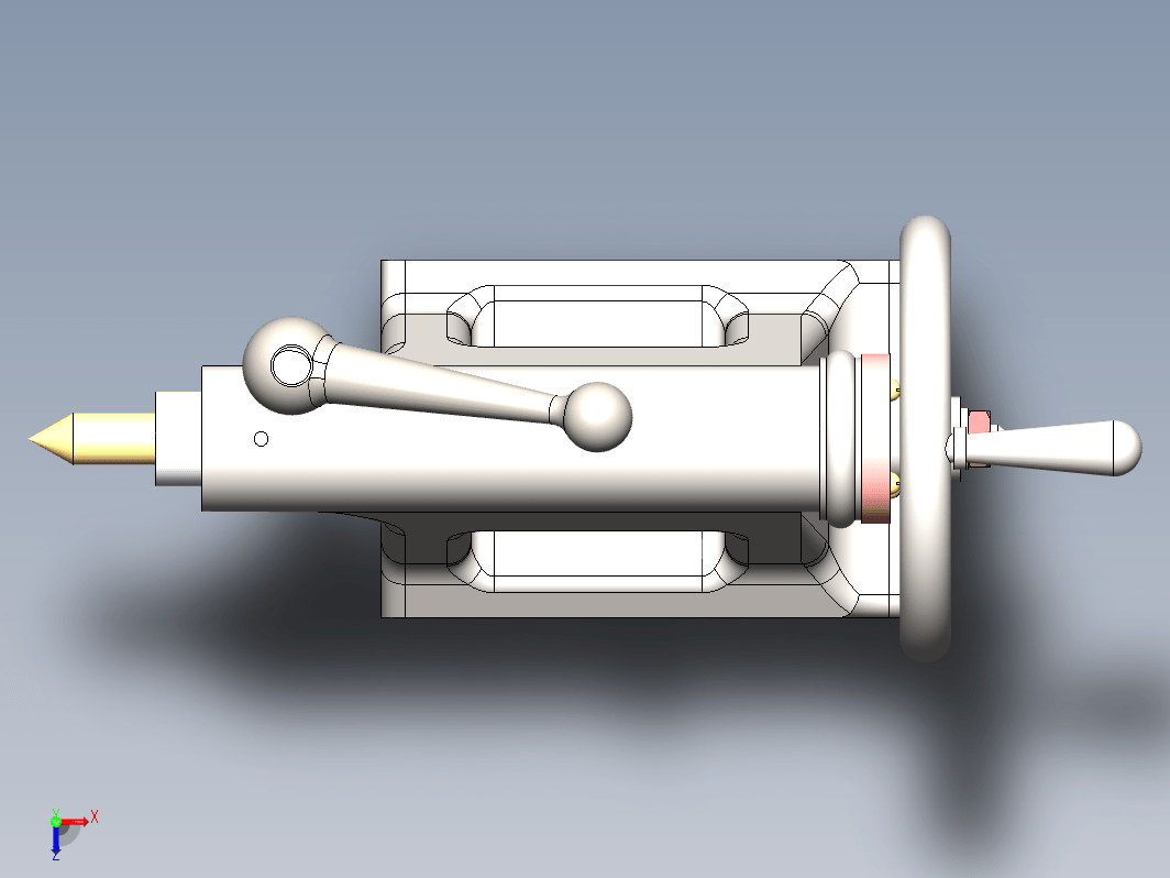 lathe tail stock车床尾座