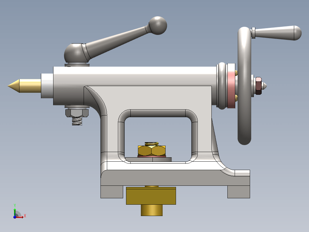 lathe tail stock车床尾座