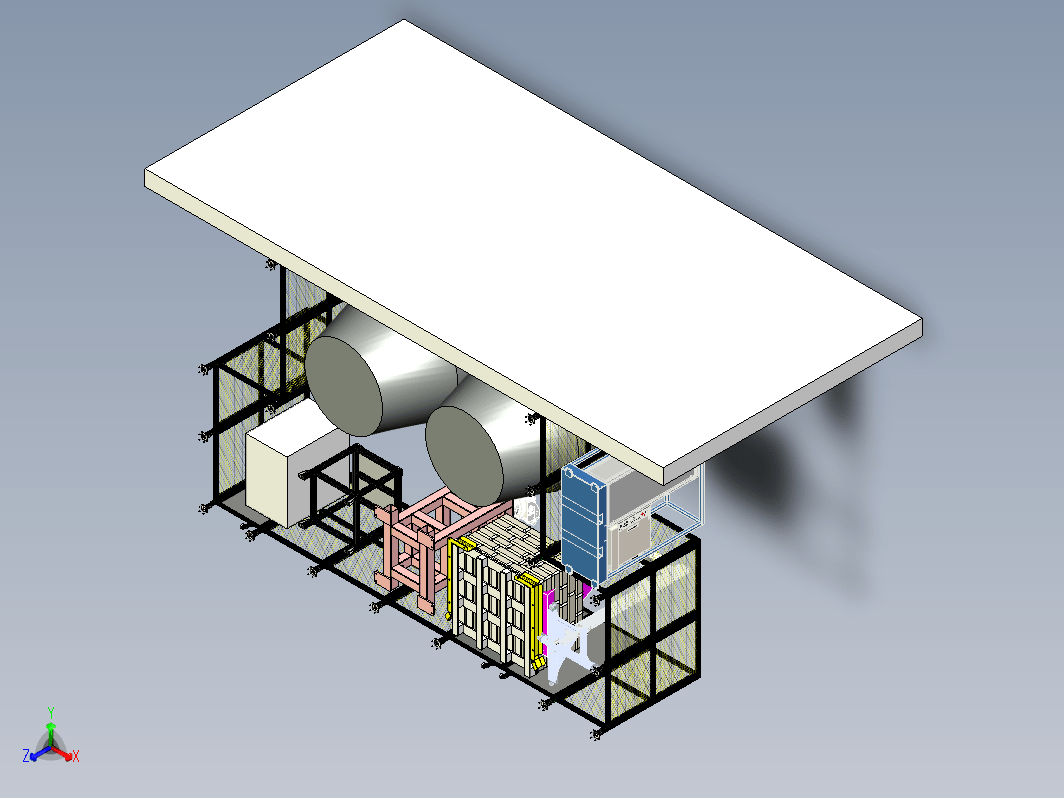 机器人自动破袋倒料工作站