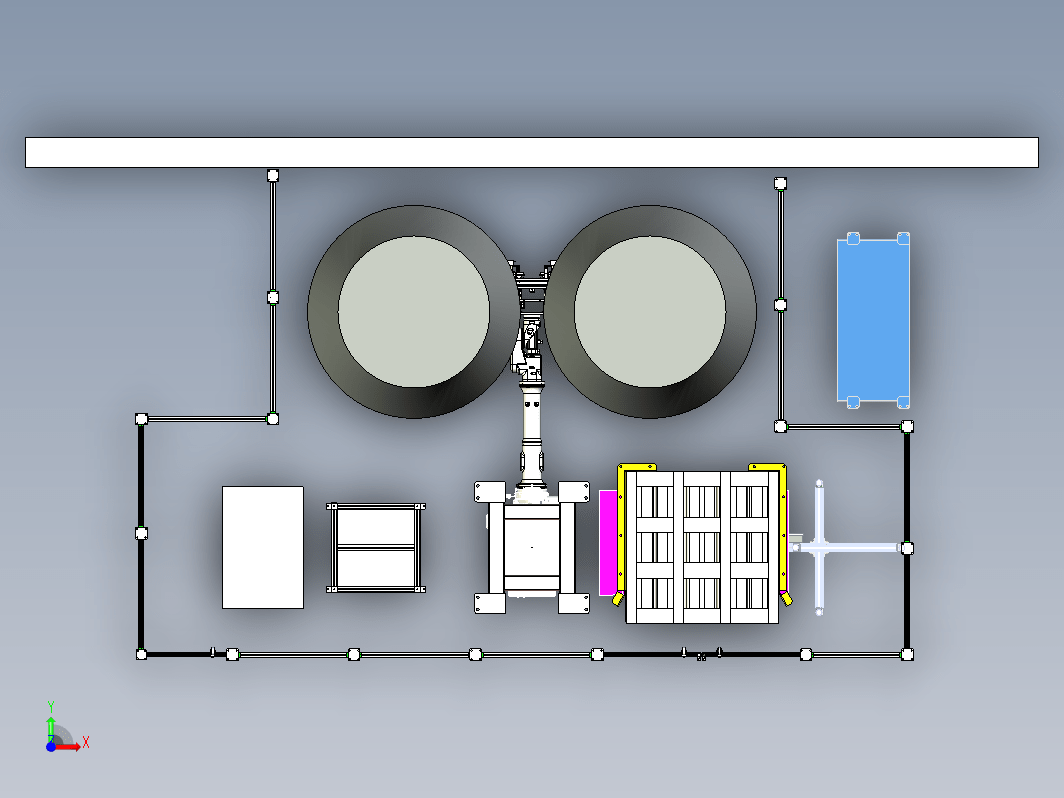 机器人自动破袋倒料工作站