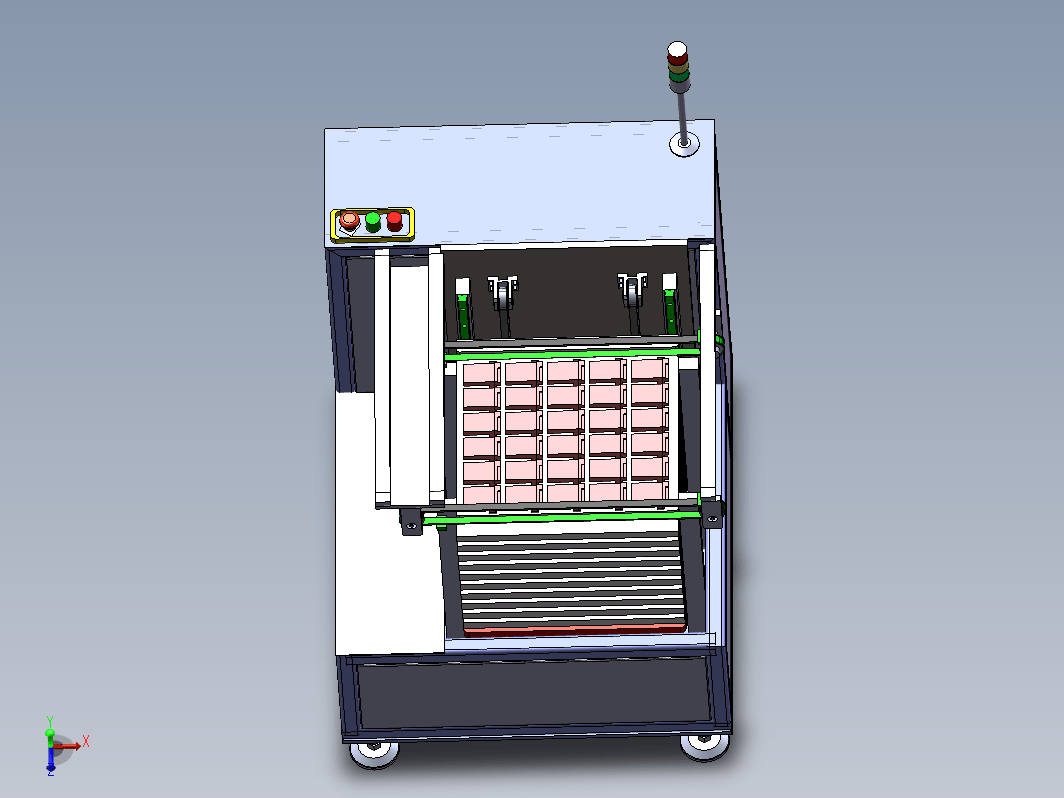 电池治具上料小车