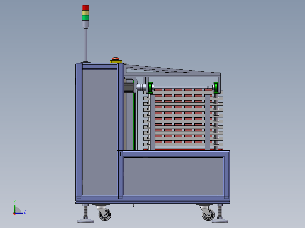 电池治具上料小车