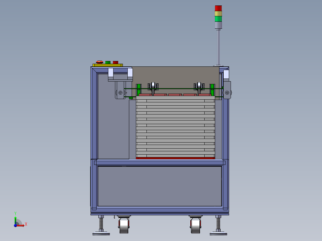 电池治具上料小车