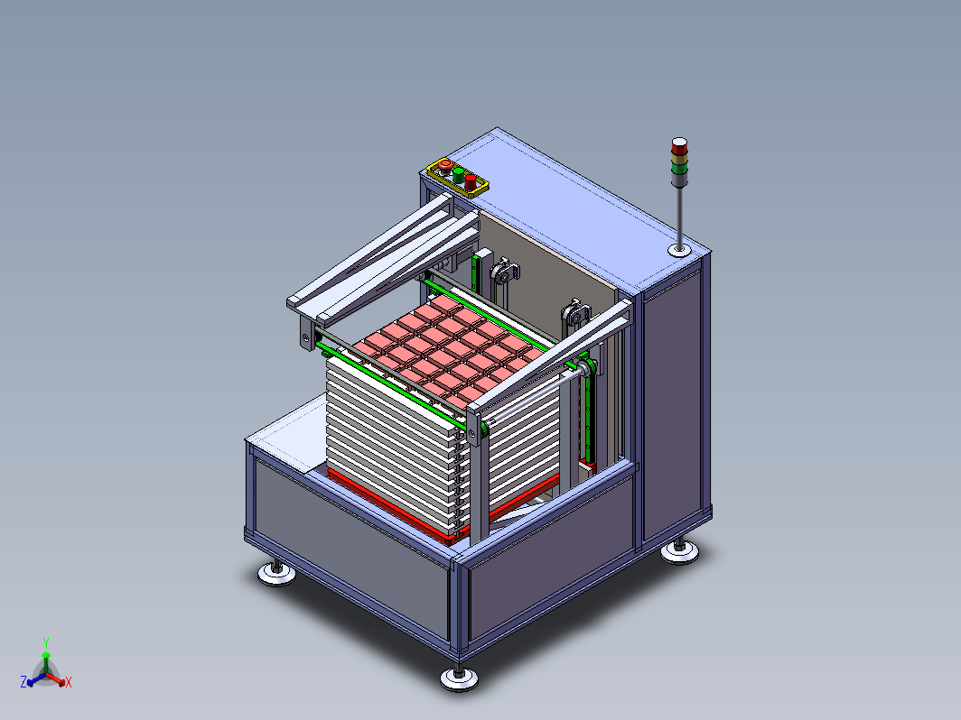 电池治具上料小车