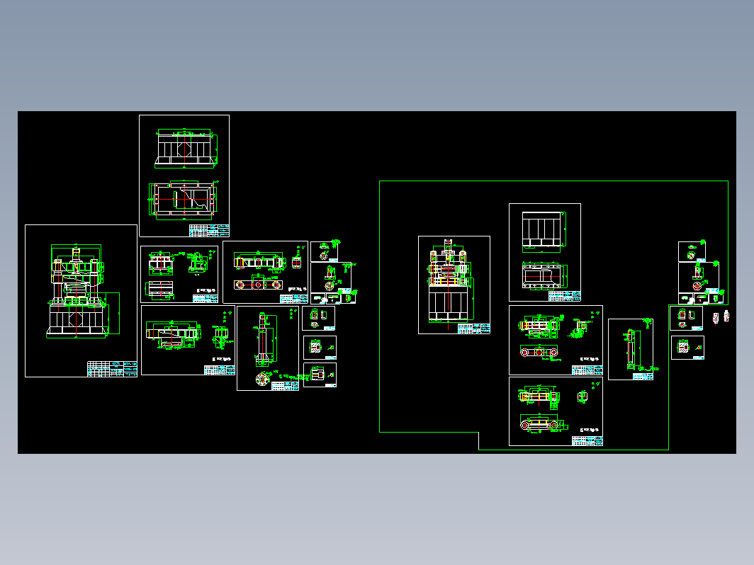 下剪式横剪机（套图）