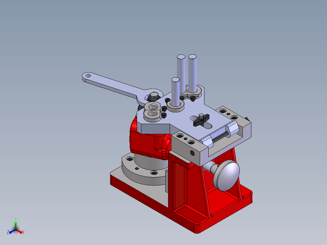 钻6－φ20孔专用机床夹具