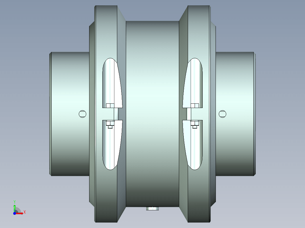 JB8869_JS8_90x98蛇形弹簧联轴器