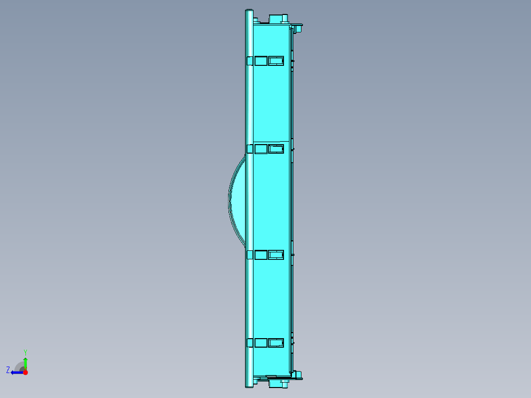 工业塑胶抽屉面板底座注塑模具设计