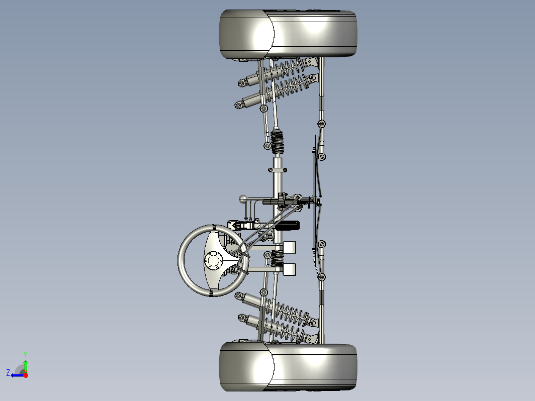 套件跑车前后悬架包括转向，操作系统