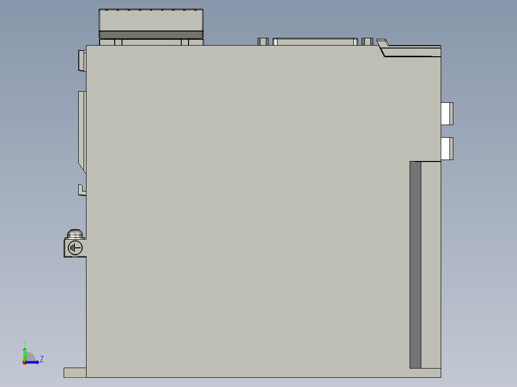 标准型伺服驱动器01050202-WXSTEP_B00(整机外形图)