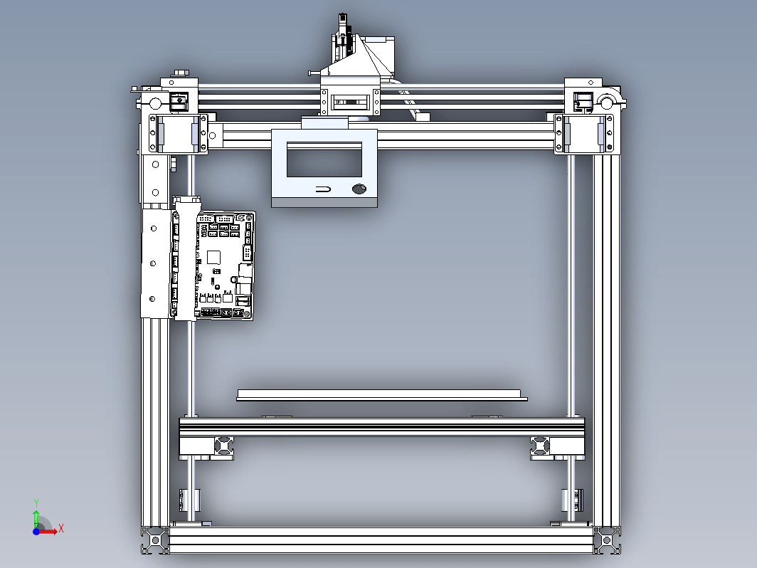 corexy 300x300 3D打印机结构