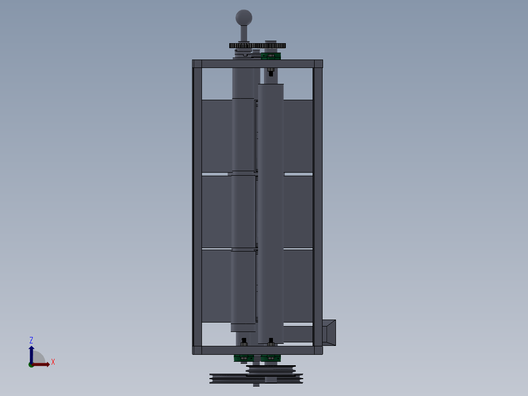 杏仁破壳机的设计三维SW+CAD+说明书