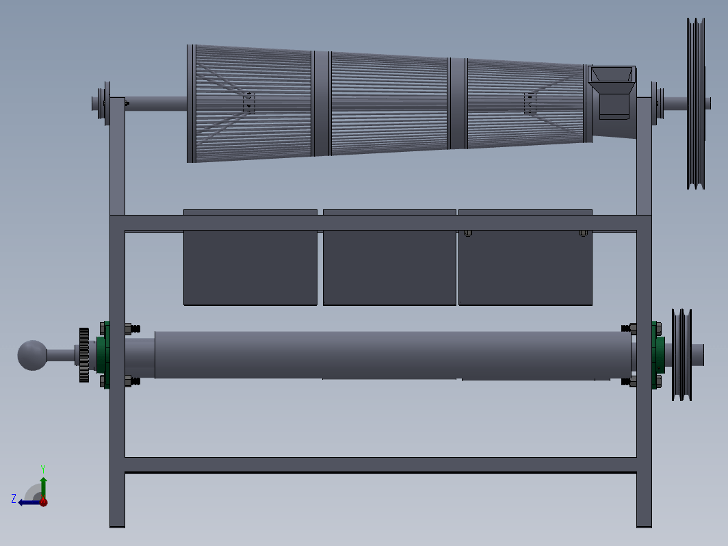 杏仁破壳机的设计三维SW+CAD+说明书