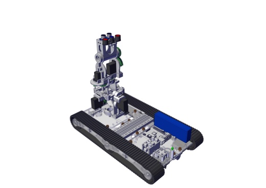 基于Raspberry Pi和Arduino的3D扫描机器人履带车