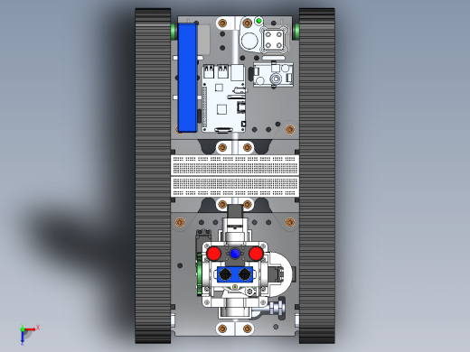 基于Raspberry Pi和Arduino的3D扫描机器人履带车缩略图