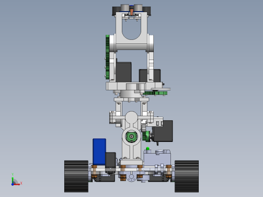 基于Raspberry Pi和Arduino的3D扫描机器人履带车缩略图