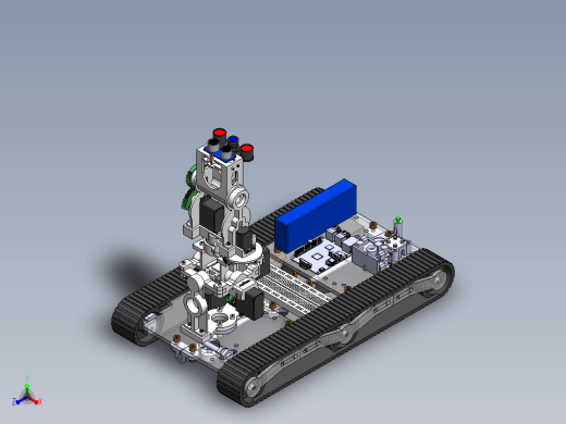 基于Raspberry Pi和Arduino的3D扫描机器人履带车缩略图