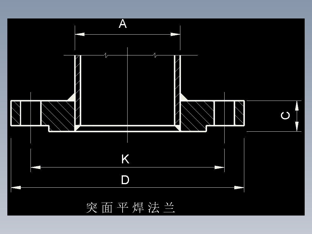 突面平焊法兰