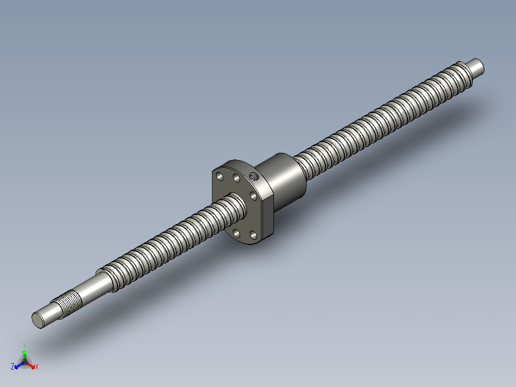 16mm x5mm丝杠螺母