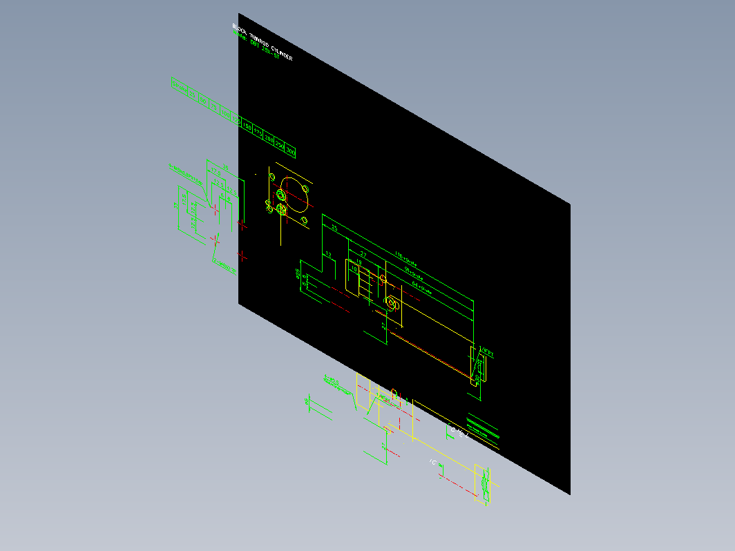 气缸 DBT25