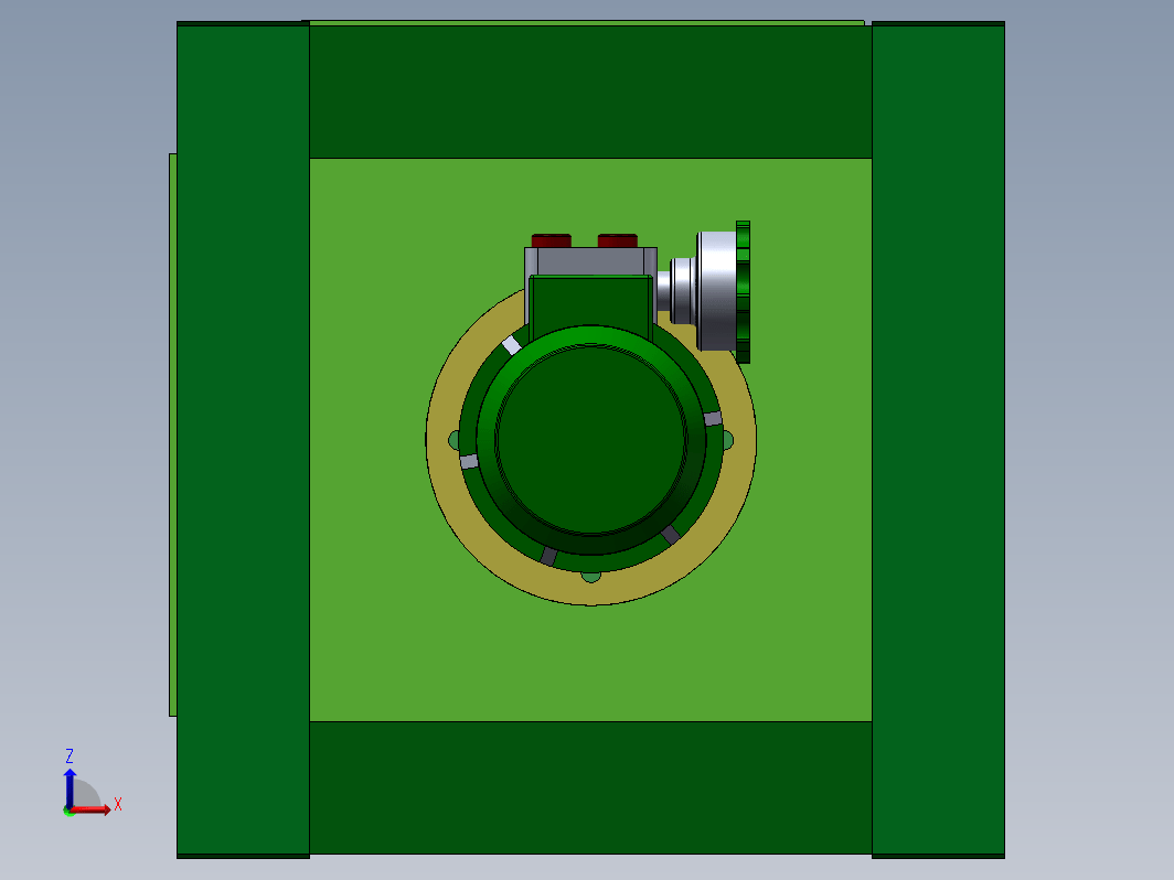 立式旋压机三维SW2017带参+CAD+说明书