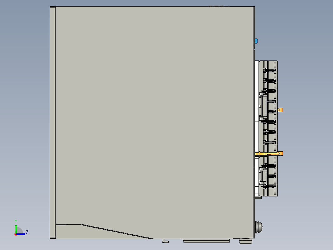 标准型伺服驱动器01052551-WXSTEP_B00（整机3D模型）