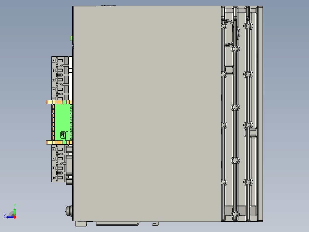 标准型伺服驱动器01052551-WXSTEP_B00（整机3D模型）